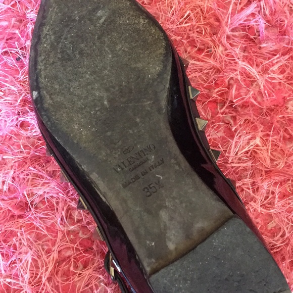 Valentino Black Garavani rockstar cage flats - Picture 4 of 4